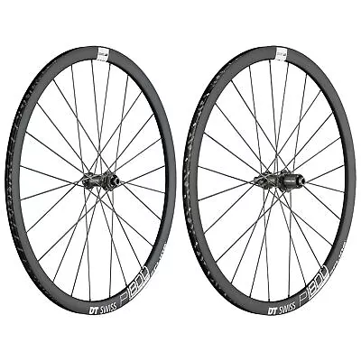 DT Swiss P 1800 SPLINE Db 32 700c Centrelock Disc Brake Wheelset Shimano HG-EV • $725