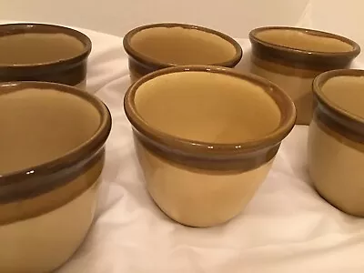 T.G. Green England Church Gresley Stoneware Cup Bowl Set Of 6 Vntg  Granville  • $42