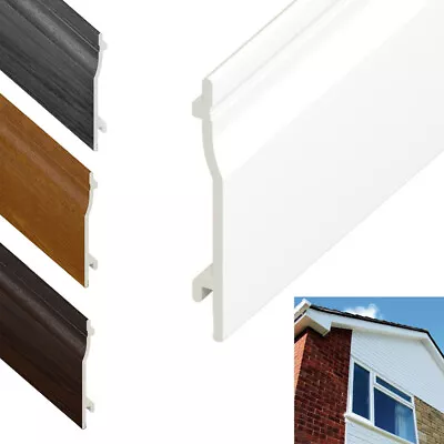 External Shiplap Cladding Plastic PVC Exterior Cladding Panels Walls Sheds 5m • £3.95