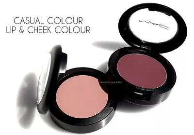 Mac Casual Colour Lip & Cheek Colour *Choose Your Shade* Full Size New In Box • $29.99