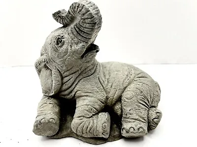 £9.99 • Buy Elephant Stone Concrete Ornament, Indoor Decoration, Outdoor Decoration, Gifts