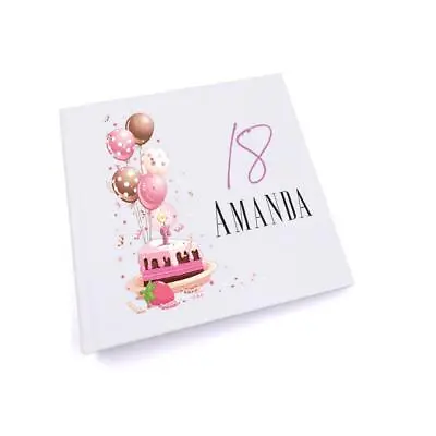 Personalised 18th Birthday Gifts For Her Photo Album UV-574 • £15.49