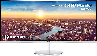 Samsung C34J791WTN 34  Curved Monitor 3440x1440 100Hz 4ms IPS LED • $391.99