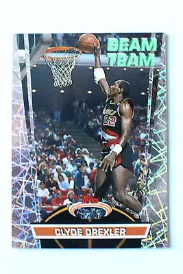 1992-93 Stadium Club Beam Team #4 CLYDE DREXLER NM-MT Or Better • $2.25