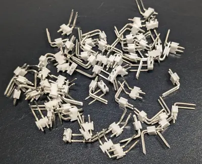 Lot Of 65 Molex 22-05-2021 Connector Header Through Hole Right Angle 2 Pos • $14.99