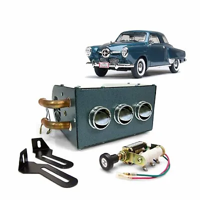 $119.94 • Buy 1932-64 Studebaker 12 Volt Compact Under Dash Auxiliary Cab Heater Box Kit Lark 