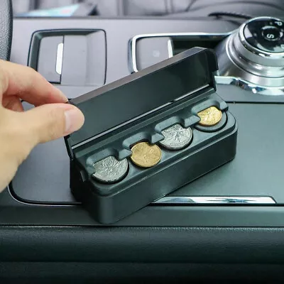 1Pc Coin Case Organizer Storage Mini Box Plastic Holder Car Interior Accessories • $6.47