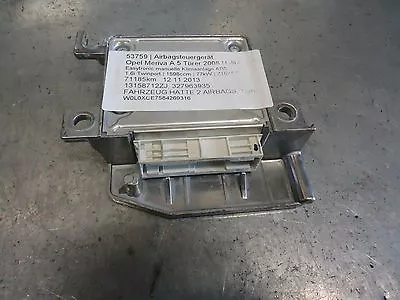 Airbag Ecu Controller Vauxhall Meriva A 13158712ZJ 1.6i Twinport 77kW Z16XEP 537 • £54