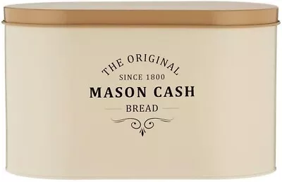 Mason Cash Heritage 10L Cream Coated Steel Bread Bin • £25.65