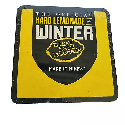 Mike's Hard Lemonade Package Of 20 Sealed 4  Coasters/Cardboard • $12.95