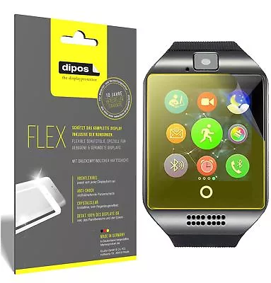 3x Screen Protector For InterActive SmartWatch Q18 Protective Film Covers 100% • £10.99