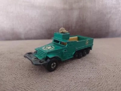 Matchbox Battle Kings K-108 M3 A1 Half Track 1974 • £9