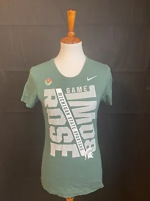 Nike Michigan State Rose Bowl Champion Women’s Size L Slim Fit T Shirt • $19.99