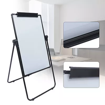 Magnetic Dry Erase Board Double Sided White Flip Adjustable Whiteboard 35*24Inch • $60