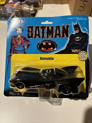 VINTAGE: ERTL - BATMAN Batmobile 1/48 Diecast NEW #2575 DC. (1989) • $8