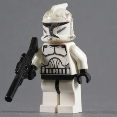 £10.44 • Buy LEGO® STAR WARS™ Figure Clone Trooper Minifigure SW0201 Phase 1 Blaster 10195 7675