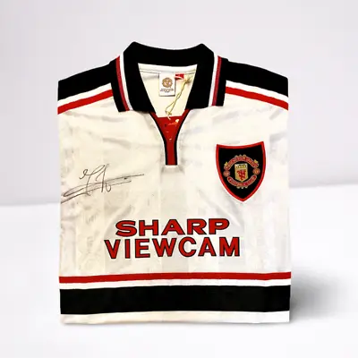 Jaap Stam 1999 (Away) Signed Manchester United Shirt • £220