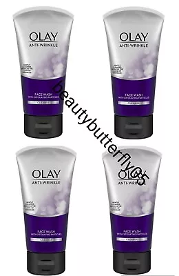 X4 Olay Anti-Wrinkle Firm And Lift Anti-Ageing Face Wash Cleanser 150ml/New • £27.99