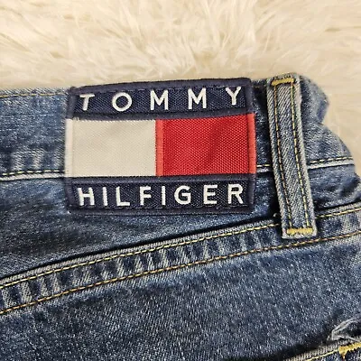 Tommy Hilfiger Mens Freedom Jeans Tag Size  32 X 32 Made In USA Vintage 90s • $43.97