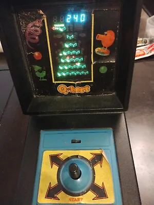 Qbert 1983 Tabletop Mini Arcade Game Parker Bros - Read Description • $68