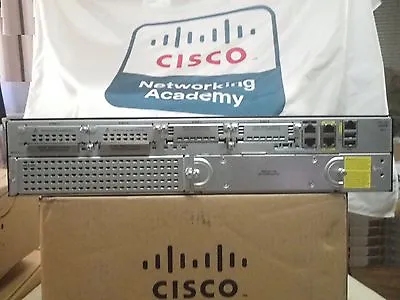 $199.95 • Buy Cisco 2911-SEC/K9 Router ISR 15.2 IOS Security License 2900 1-Year Warranty!
