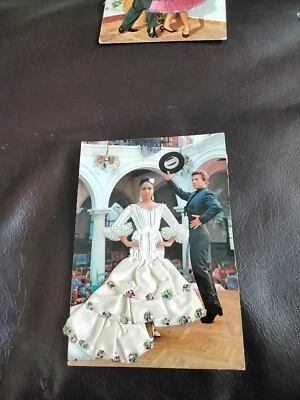 £1.99 • Buy VINTAGE SPANISH EMBROIDERED POSTCARD-1970's