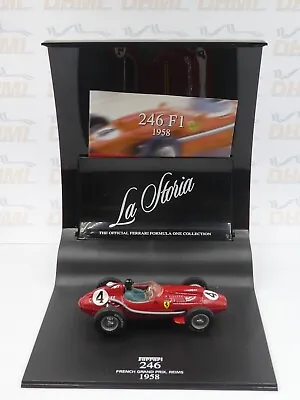 La Storia 1:43 Mike Hawthorn Ferrari Dino 246 GP Reims F1 1958 World Champion • £50