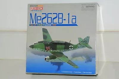 Dragon Wings Plane Me262B-1a  Red 35  3/EJG 2 Lechfeld 1945 1:72 #50243 • $31.97