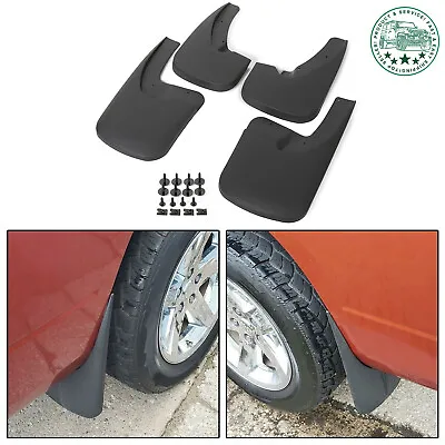 Front & Rear Mud Flaps Guards Splash 4PCS For 2009-2018 Dodge Ram 1500 2500 3500 • $22.79