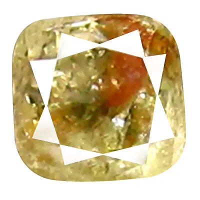 0.10 Ct Impressive Cushion Cut (3 X 2 Mm) (Un-Heated) Brownish Yellow Diamond • $39.99