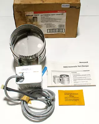 Honeywell  D892A1177  Auto Vent Damper  6  • $149.99