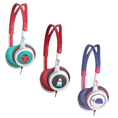 Genuine ZAGG IFrogz Little Rockerz Fancy Volume Control Kids Children Headphones • £6.99