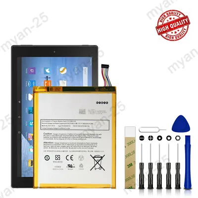 Amazon Kindle Fire HD 10 SR87CV B00VKIY9RG Replacement Battery ST10 58-000119 • $13.99