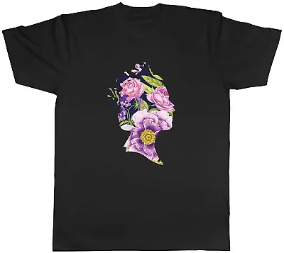 Her Majesty Death Of Queen Elizabeth II Flower Mens Unisex T-Shirt Tee Gift • £8.99