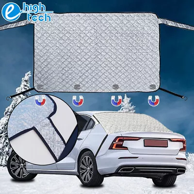 Car Rear Windshield Back Window Snow Cover Sun Shade Frost Ice Dust Protector • $15.99