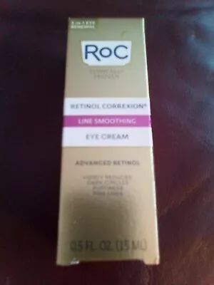 Roc Retinol Correxion Line Smoothing Eye Cream-Advanced Retinol 0.5fl Oz  • $12.98