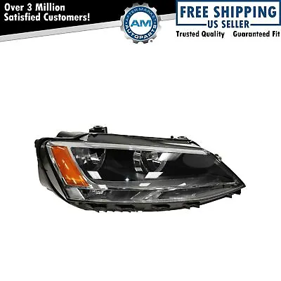 Right Headlight Assembly Halogen For 2011-2016 Volkswagen Jetta VW2503146 • $75.14