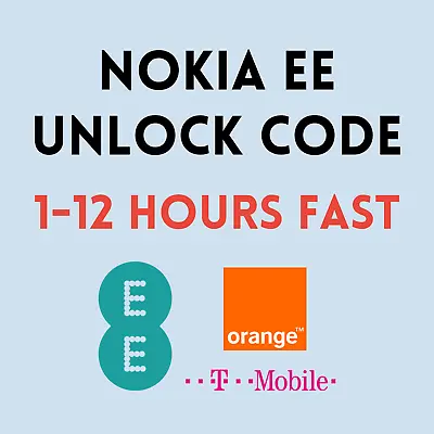 £1.79 • Buy EE BT UK Unlock Code For Nokia Lumia 635 640 720 735 925 930 1020 - All Models