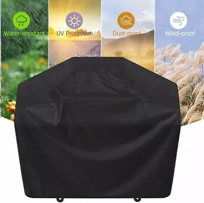 BBQ Gas Grill Cover 32-75 Inch Barbecue Waterproof  Heavy Duty UV Protection • $12.86