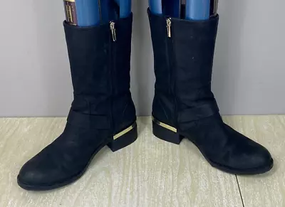 Vince Camuto VC-Windy Black Boots Size 8 1/2M • $45