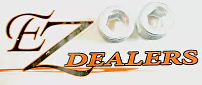 3/8 NPT Allen Socket Pipe Plug Aluminum Silver IMCA Hot Rod NHRA Street Rod • $4.99