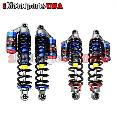 Performance Gas Reservoir Front & Rear Shocks Set For Yamaha Kodiak 450 EPS ATV • $184.13