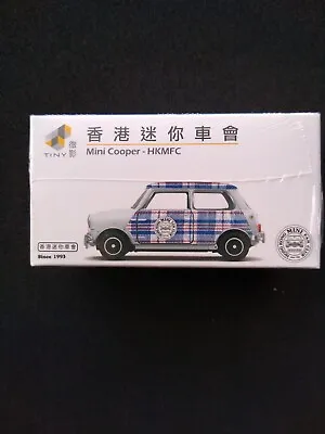 TINY   1/50th MK1 MINI COOPER - HKMFC - RED WHITE & BLUE -  RHD MODEL ATC64742 • $18.50