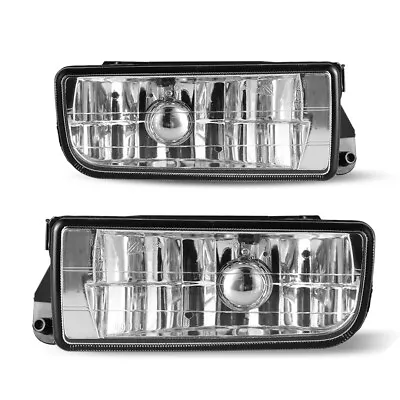 For 92-99 BMW E36/M3 3 Series Fog Lights Clear Glass Lens H1 Bulbs Factory Lamps • $34.99