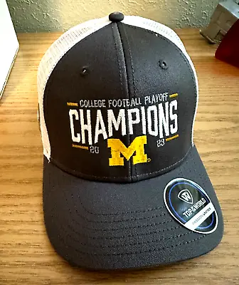 Michigan Wolverines 2023 National Champions Snap Back Hat New With Tags! Sharp!! • $31.98