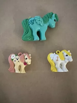 Vintage 1980s Hasbro My Little Pony Pixie Secret Keeper Pegasus Pendants Charms • $29.99