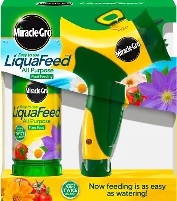 Miracle-Gro Liquafeed Advanced Hose Feeder Starter Kit All Purpose Plant Food • £12.99