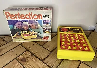 Vintage Action GT Perfection Game- Boxed/ Complete All Shapes- 1980's Retro • £24.99