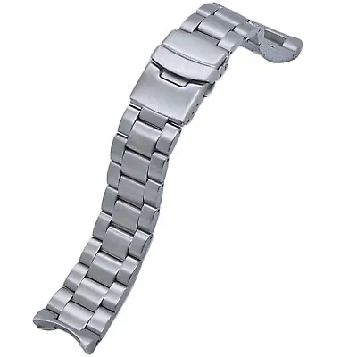 316L Solid Oyster Stainless Steel Watch Band Made For Seiko SKX007/009/011 Dive • $32