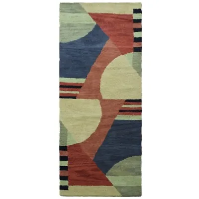 Geometric Modern Style Hand-tufted Indian Area Rugs Wool All Sizes Carpets • $125.10